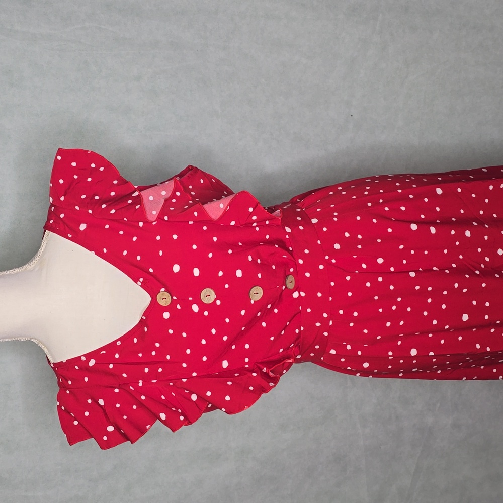 Red Polka Dot Dress